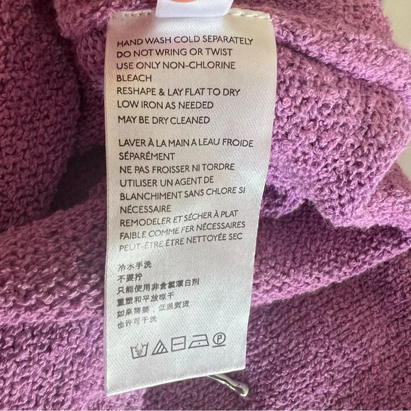 Free People Beach Poppy Sweater Mini Dress Orchid Rain - Picture 8 of 9